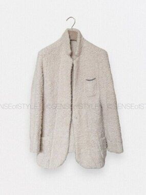 Brunello Cucinelli Boucle Cashmere Jacket Women’s Cardigan Size L